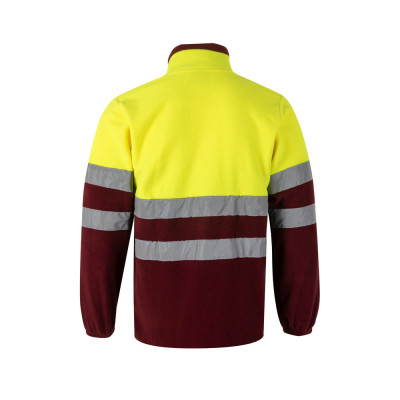 VL EROS. Two-tone fleece jacket (280g/m²), in polyester (100)
